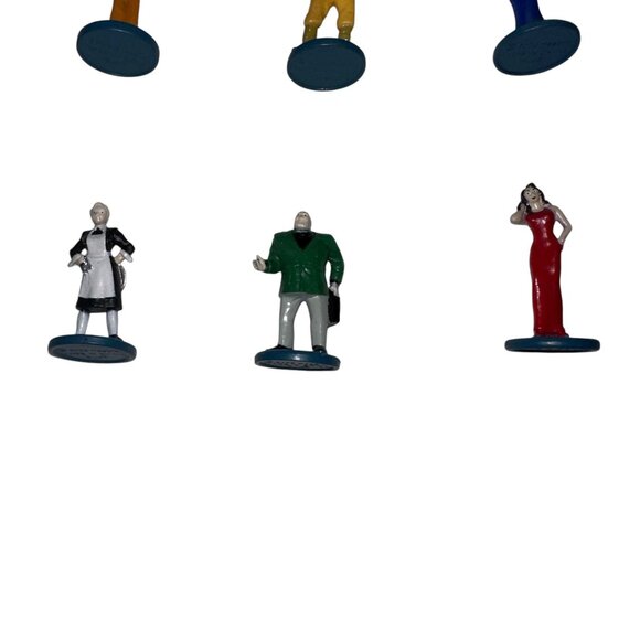 Vintage 2002 Clue Collectible Suspect Tokens Replacement Parts Parker Brothers - Picture 4 of 5